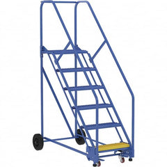 Vestil - 90" High 350 Lb Capacity 6 Step Ladder - Eagle Tool & Supply