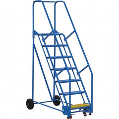 Vestil - 100" High 350 Lb Capacity 7 Step Ladder - Eagle Tool & Supply