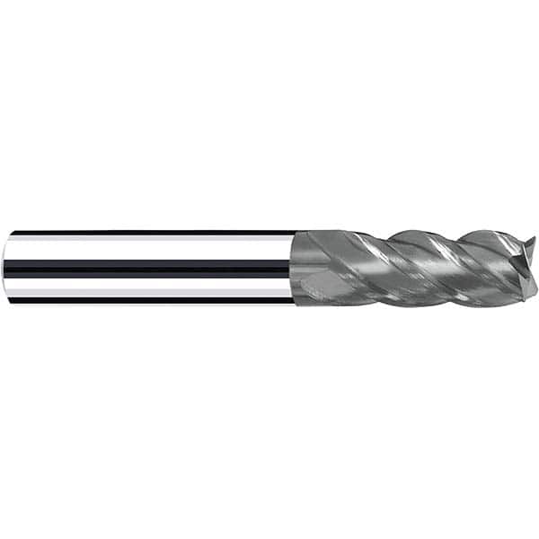 Fraisa - 5/8" Diam 4 Flute Solid Carbide 0.12" Corner Radius End Mill - Eagle Tool & Supply
