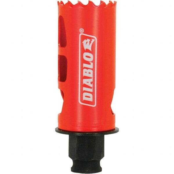 Freud - 1-1/4" Diam, 2-3/8" Cutting Depth, Hole Saw - Bi-Metal Saw, Toothed Edge - Eagle Tool & Supply