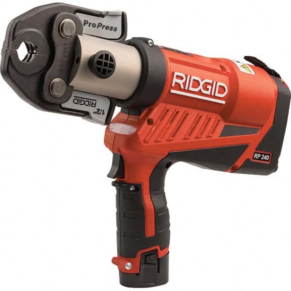 Ridgid - Benders, Crimpers & Pressers Type: Pressing Tool Kit Maximum Pipe Capacity (Inch): 1 - Eagle Tool & Supply