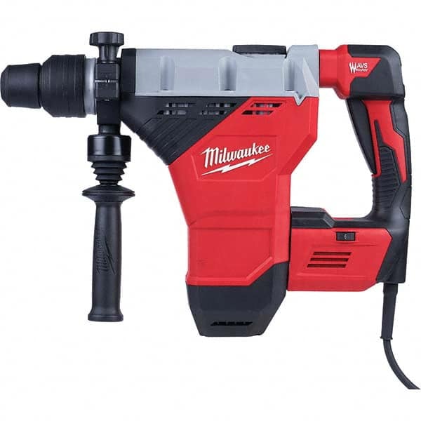 Milwaukee Tool - 120 Volt, 1-3/4" Keyless Chuck Electric Rotary Hammer - Eagle Tool & Supply