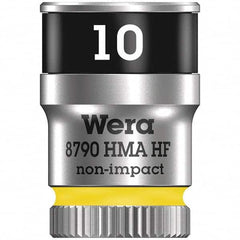 Wera - Specialty Sockets Type: Shallow Socket Size (mm): 10.0 - Eagle Tool & Supply