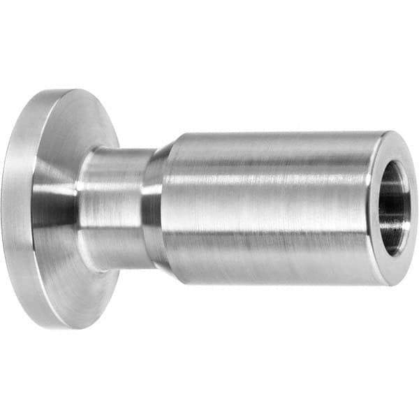 Value Collection - Sanitary Stainless Steel Pipe Fittings Type: Heavy Wall Tank Ferrule Style: Quick-Clamp to Butt Weld - Eagle Tool & Supply