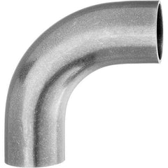 Value Collection - Sanitary Stainless Steel Pipe Fittings Type: 90 Elbow Style: Butt Weld - Eagle Tool & Supply