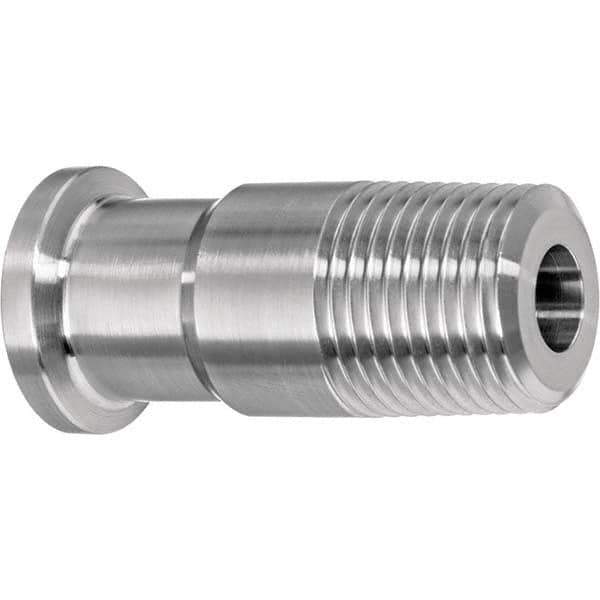Value Collection - Sanitary Stainless Steel Pipe Fittings Type: Male Straight Style: Quick-Clamp - Eagle Tool & Supply
