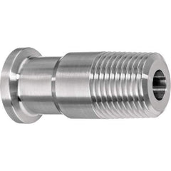 Value Collection - Sanitary Stainless Steel Pipe Fittings Type: Male Straight Style: Quick-Clamp - Eagle Tool & Supply