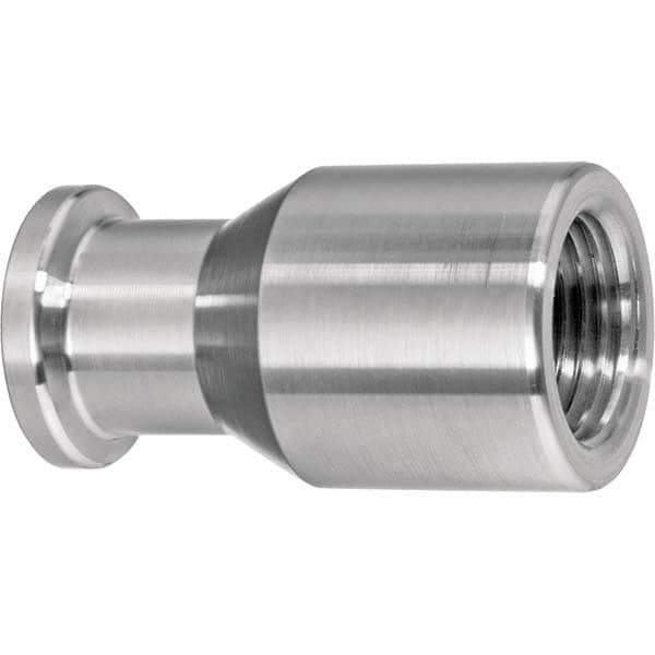 Value Collection - Sanitary Stainless Steel Pipe Fittings Type: Female Straight Style: Quick-Clamp - Eagle Tool & Supply