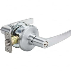 Stanley - Entrance Lever Lockset for 1-3/8 to 1-3/4" Thick Doors - Eagle Tool & Supply