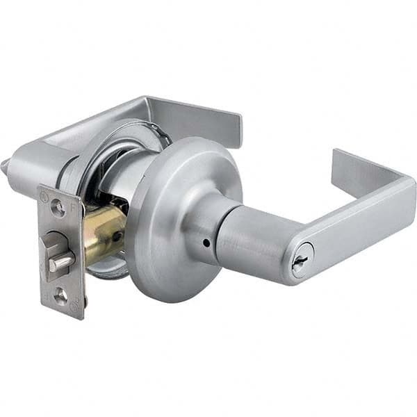 Stanley - Entrance Lever Lockset for 1-3/8 to 1-3/4" Thick Doors - Eagle Tool & Supply