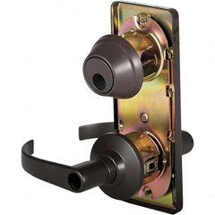 Stanley - Entry Lever Lockset for 1-3/8 to 1-3/4" Thick Doors - Eagle Tool & Supply