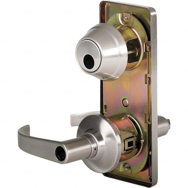 Stanley - Entry Lever Lockset for 1-3/8 to 1-3/4" Thick Doors - Eagle Tool & Supply