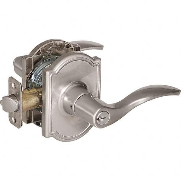 Stanley - Entry Lever Lockset for 1-3/8 to 1-3/4" Thick Doors - Eagle Tool & Supply