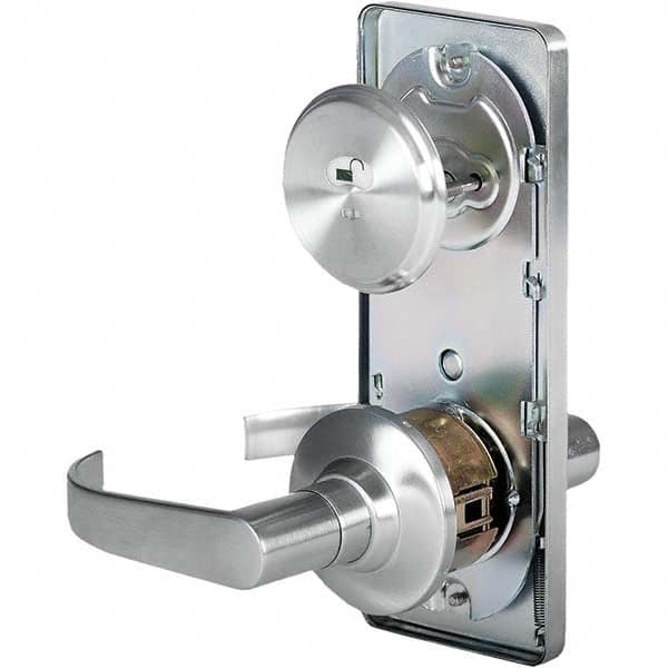 Stanley - Privacy Lever Lockset for 1-3/8 to 1-3/4" Thick Doors - Eagle Tool & Supply