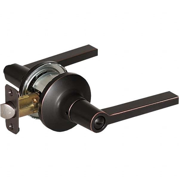 Stanley - Privacy Lever Lockset for 1-3/8 to 1-3/4" Thick Doors - Eagle Tool & Supply