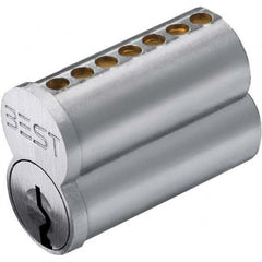 Stanley - Push-Button Lock with Interchangeable Core Lever Lockset for 1/4" Thick Doors - Eagle Tool & Supply