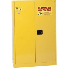 Eagle - Safety Cabinets Hazardous Chemical Type: Flammable and Combustible Liquids Color: Yellow - Eagle Tool & Supply