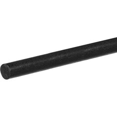 USA Sealing - 1' x 3/4" Black Carbon Fiber (Unidirectional) Rod - Eagle Tool & Supply