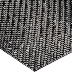 USA Sealing - 1' x 12" x 1/16" Black Carbon Fiber (Twill Weave) Sheet - Eagle Tool & Supply