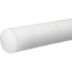 USA Sealing - 3' x 3" White Acetal Rod - Eagle Tool & Supply