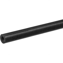 USA Sealing - 1/4" ID x 3/8" OD, 48" Long, Black Carbon Fiber (Unidirectional) Round Tube - Eagle Tool & Supply