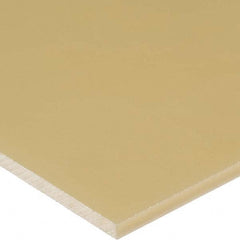 USA Sealing - 1' x 12" x 3/8" Beige PEEK Sheet - Eagle Tool & Supply