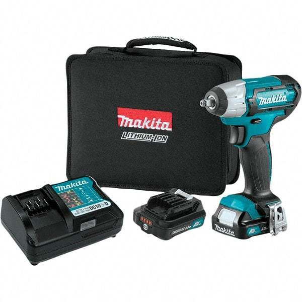 Makita - Cordless Impact Wrenches & Ratchets Voltage: 12.0 Drive Size (Inch): 3/8 - Eagle Tool & Supply