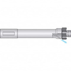 Axial Clamp Straight Shank Modular Reamer Body 25mm Shank Diam, 2.205″ Shank Length, 287″ OAL, Right Hand Cut