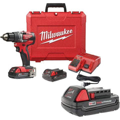 Milwaukee Tool - Cordless Drills Battery Voltage: 18 Battery Chemistry: Lithium-Ion - Eagle Tool & Supply