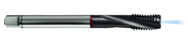 M12x1.5 6HX 3-Flute Cobalt Semi-Bottoming 15 degree Spiral Flute Tap-TiCN - Eagle Tool & Supply