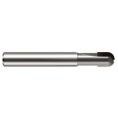 ‎3/32″ Dia. × 1/8″ Shank × 3/16″ DOC × 1-1/2″ OAL, PCD Diamond, 1 Flute, Ballnose End Mill