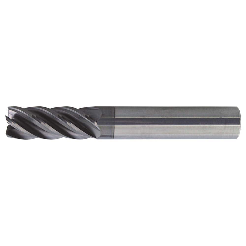 ProMax - 1" Diam, 2" LOC, 1" Shank Diam, 4-1/2" OAL, 5 Flute, Solid Carbide, Single End Square End Mill - Exact Industrial Supply