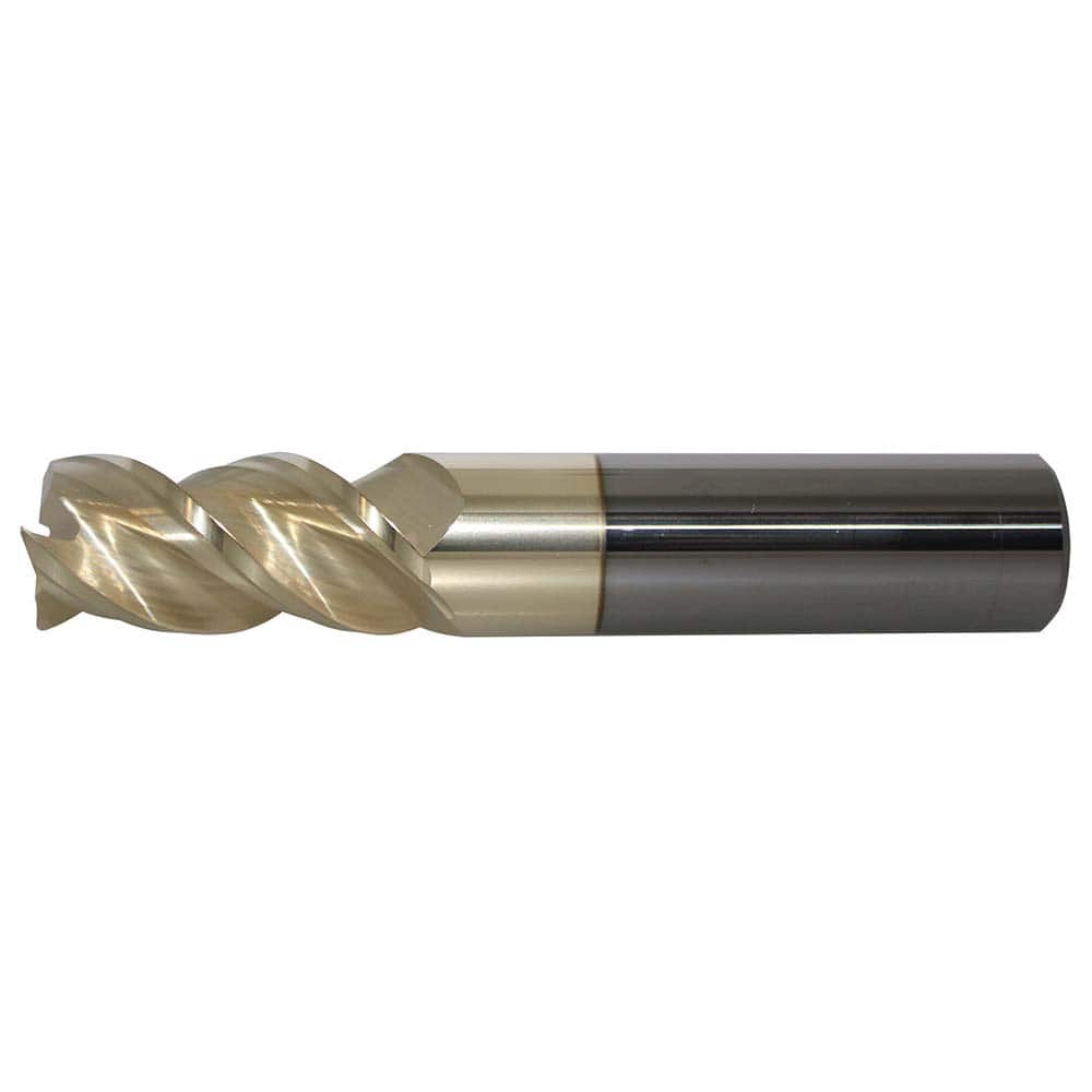 ProMax - Corner Radius & Corner Chamfer End Mills; Mill Diameter (Inch): 1 ; Mill Diameter (Decimal Inch): 1.0000 ; End Type: Single ; Corner Radius (Inch): 0.1250 ; Number of Flutes: 3 ; Material: Solid Carbide - Exact Industrial Supply
