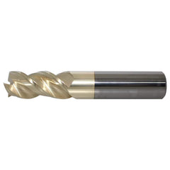 ProMax - 3/16" Diam, 3/4" LOC, 3/16" Shank Diam, 2-1/2" OAL, 3 Flute, Solid Carbide, Single End Square End Mill - Exact Industrial Supply