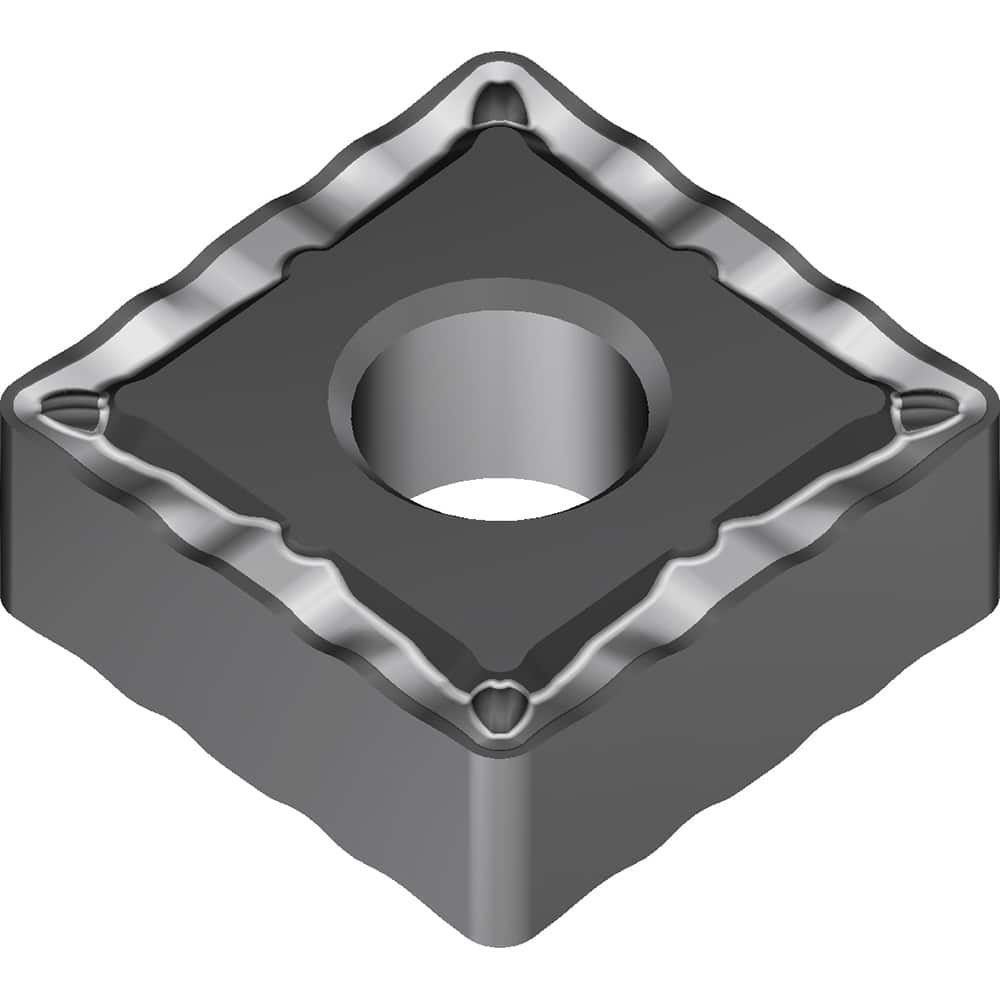 SNMG433ESX AC8025P Carbide Turning Insert Absotech Finish, 1/2″ Long, 1/2″ Inscribed Circle, 0.0472″ Corner Radius, 0.1874″ Thick, 90° Included Angle, Series AC8000P