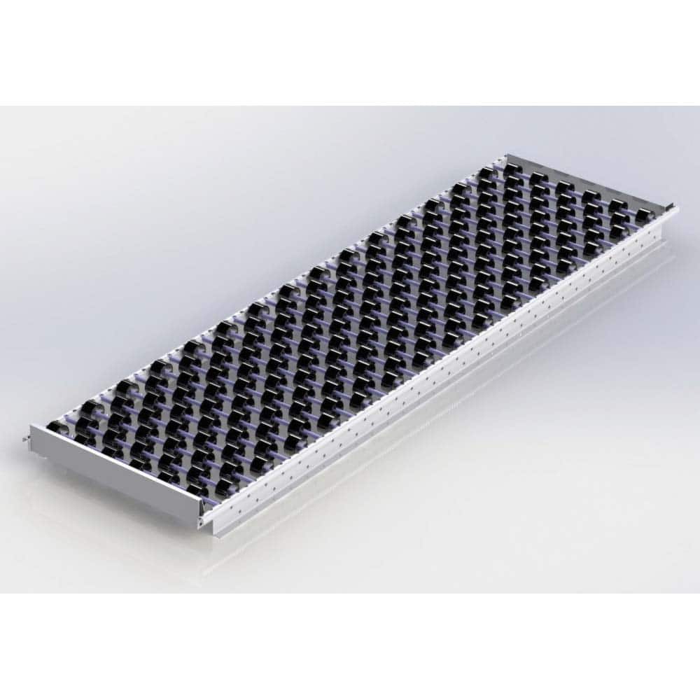 UNEX Manufacturing - Gravity Conveyors Roller Style: Skatewheel Shape: Round - Eagle Tool & Supply