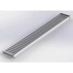 UNEX Manufacturing - Gravity Conveyors Roller Style: Roller Shape: Round - Eagle Tool & Supply