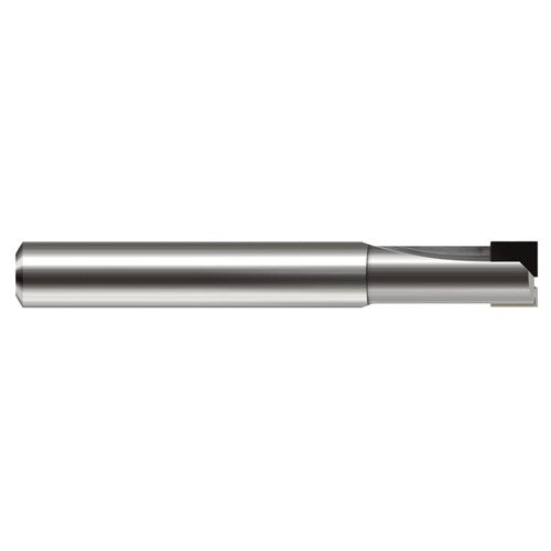 Diamond End Mills for Non-Ferrous Materials - PCD Diamond - 0.1560″ (5/32″) Cutter Diameter × 0.2500″ (1/4″) Length of Cut PCD Square End Mill, Flute