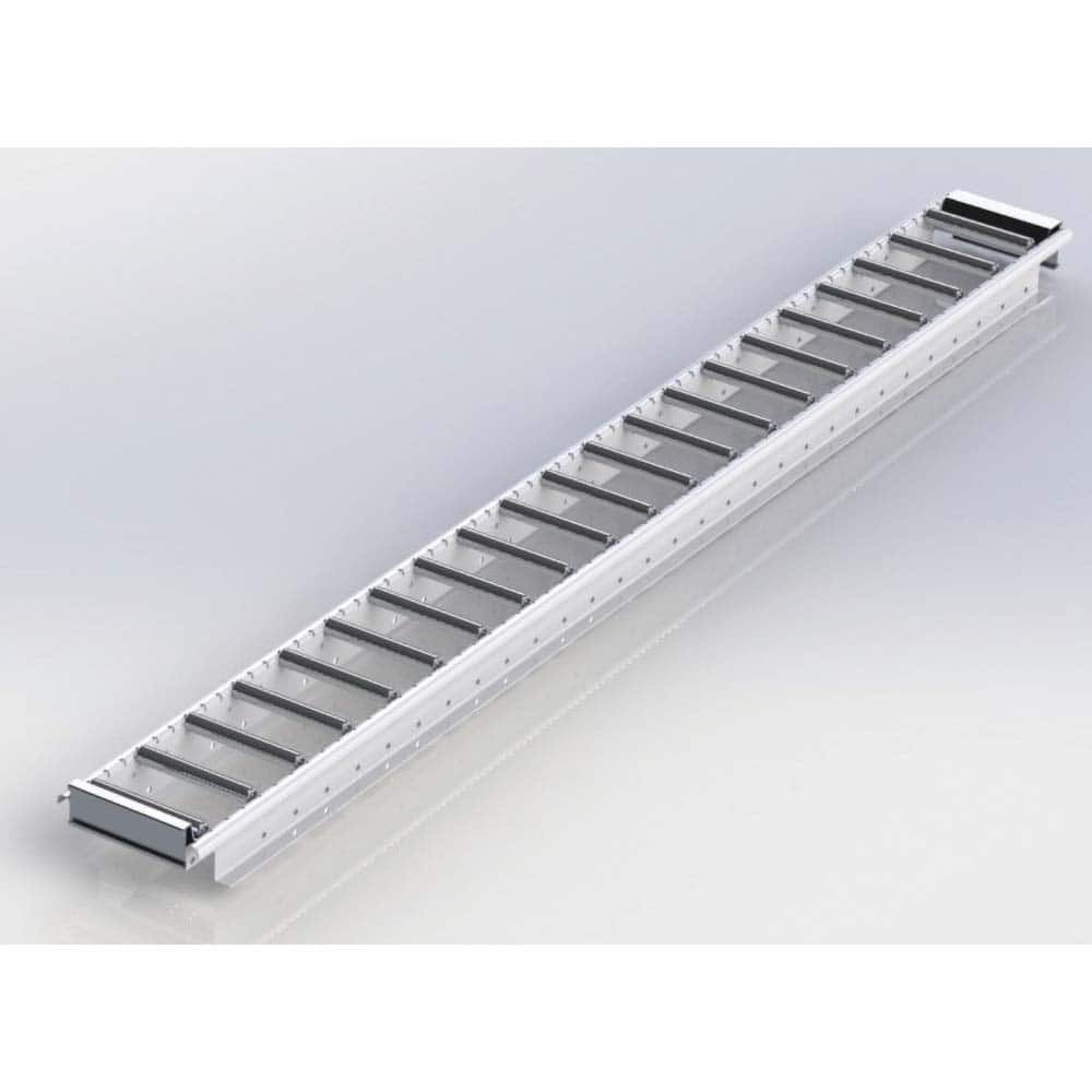 UNEX Manufacturing - Gravity Conveyors Roller Style: Roller Shape: Round - Eagle Tool & Supply