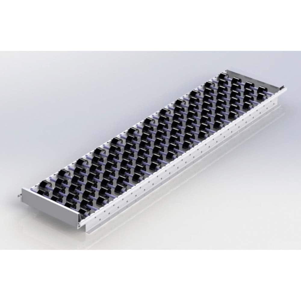 UNEX Manufacturing - Gravity Conveyors Roller Style: Skatewheel Shape: Round - Eagle Tool & Supply