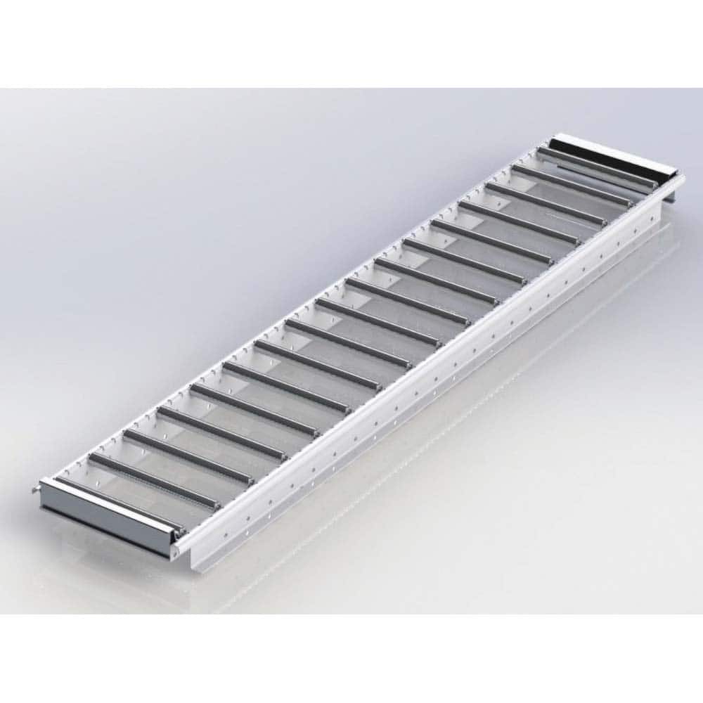 UNEX Manufacturing - Gravity Conveyors Roller Style: Roller Shape: Round - Eagle Tool & Supply