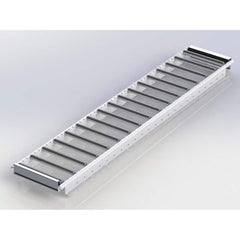 UNEX Manufacturing - Gravity Conveyors Roller Style: Roller Shape: Round - Eagle Tool & Supply