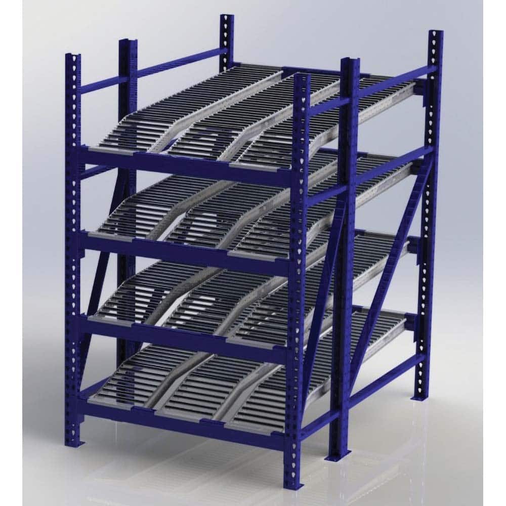 UNEX Manufacturing - Steel Shelving Type: Starter Unit Load Capacity (Lb.): 2000.000 - Eagle Tool & Supply