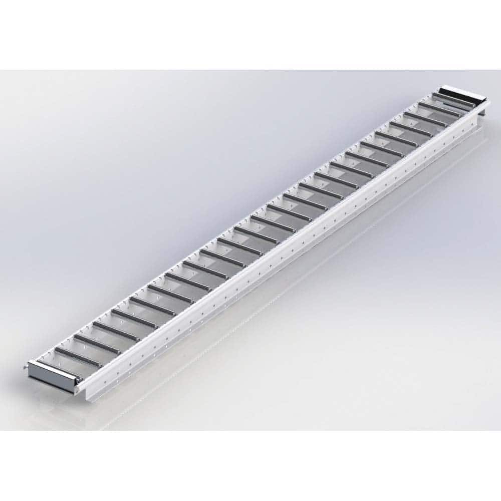 UNEX Manufacturing - Gravity Conveyors Roller Style: Roller Shape: Round - Eagle Tool & Supply