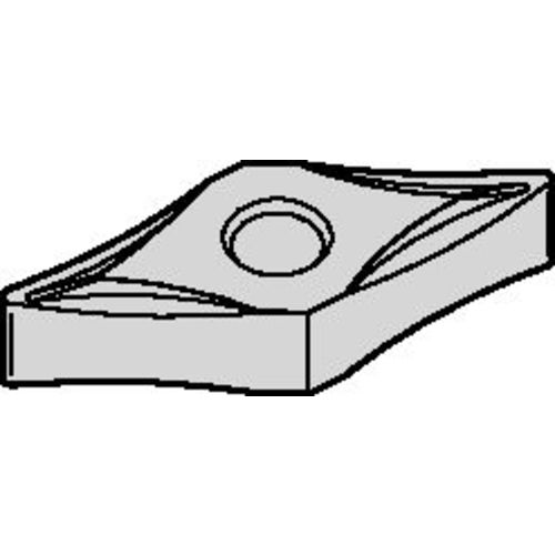 VNGP 432 Hi-Double Positive|P TN15U, 1/32″ Corner Radius, 3/16″ Thick, 1/2″ Inscribed Circle, Uncoated, Turning Indexable Insert - Eagle Tool & Supply