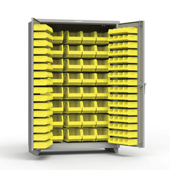 Strong Hold - Small Parts Cabinets Type: Bin Width (Inch): 48 - Eagle Tool & Supply