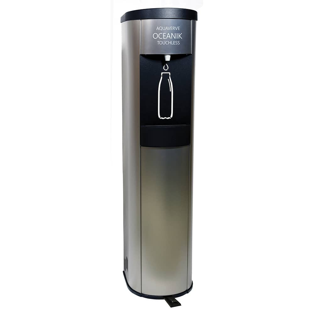 Aquaverve - Water Dispensers Type: Cold Water Only Style: Foot Pedal Water Cooler - Eagle Tool & Supply