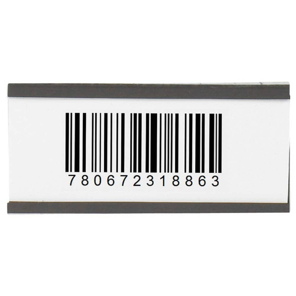 Value Collection - Label Holders Backing: Magnetic Width (Inch): 4 - Eagle Tool & Supply