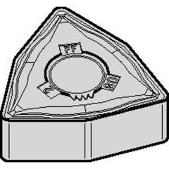 WNMG 331 Double-sided|G WK20CT, 1/64″ Corner Radius, 3/16″ Thick, 3/8″ Inscribed Circle, TiN, Turning Indexable Insert - Eagle Tool & Supply