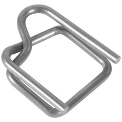 Value Collection - Strapping Seals & Buckles Type: Poly Strapping Buckles Width (Inch): 1/2 - Eagle Tool & Supply